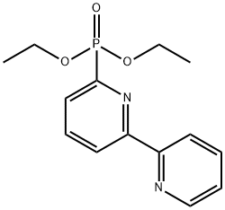 DIETHYL 2,2'-BIPYRIDINE-6-PHOSPHONATE 结构式