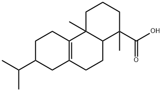 1,2,3,4,4a,5,6,7,8,9,10,10a-Dodecahydro-7-isopropyl-1,4a-dimethyl-1-phenanthrenecarboxylic acid 结构式