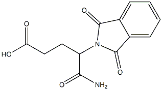 D-4-PhthaliMido-glutaraMic Acid 结构式