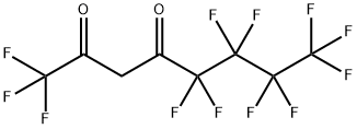 3H,3H-PERFLUOROOCTANE-2,4-DIONE 结构式