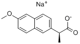 萘普生钠 结构式