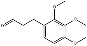 3-(2,3,4-TRIMETHOXY-PHENYL)-PROPIONALDEHYDE 结构式