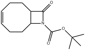 TERT-BUTYL 10-OXO-9-AZABICYCLO[6.2.0]DEC-4-ENE-9-CARBOXYLATE 结构式