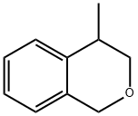 3,4-dihydro-4-methyl-1H-2-benzopyran  结构式