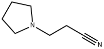 3-(1-吡咯基)丙腈 结构式