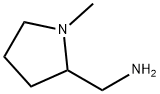 (1-甲基吡咯烷-2-基)甲胺 结构式