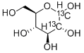 D-[1,2-13C2]GLUCOSE 结构式