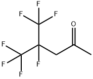 4,5,5,5-TETRAFLUORO-4-(TRIFLUOROMETHYL)PENTAN-2-ONE 结构式