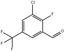 3-<WBR>Chloro-<WBR>2-<WBR>fluoro-<WBR>5-<WBR>(trifluoromethyl)<WBR>benzaldehyde