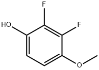 2,3-二氟-4-甲氧基苯酚 结构式