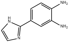 4-(1H-IMIDAZOL-2-YL)-BENZENE-1,2-DIAMINE 结构式