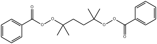 丁基-4,4-双(叔丁过氧基)戊酸酯 结构式