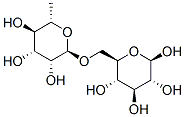 6-O-(6-deoxy-alpha-L-mannopyranosyl)-beta-D-glucose 结构式