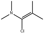 1-氯-N,N,2-三甲基丙烯胺 结构式