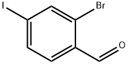 2-溴-4-碘苯甲醛 结构式