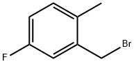 5-氟-2-甲基溴苄 结构式