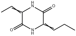 2,5-Piperazinedione,3-ethylidene-6-propylidene-(9CI) 结构式