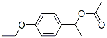 Benzenemethanol, 4-ethoxy-alpha-methyl-, acetate (9CI) 结构式