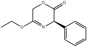 2H-1,4-Oxazin-2-one,5-ethoxy-3,6-dihydro-3-phenyl-,(3R)-(9CI) 结构式