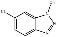 6-氯-1-羟基苯并三氮唑 结构式