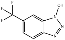 1-羟基-6-(三氟甲基)苯并三唑 结构式