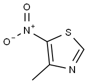 4-甲基-5-硝基噻唑 结构式