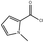 1-甲基-1H-吡咯-2-羰酰氯 结构式