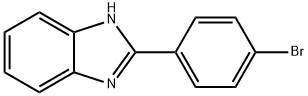 2-(4-溴苯基)苯并咪唑 结构式