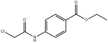 乙基4-(2-氯乙酰氨基)苯酸 结构式