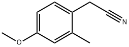 4-甲氧基-2-甲基苯乙腈 结构式