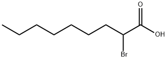 2-溴正壬酸 结构式