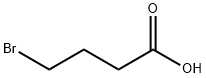 4-溴丁酸 结构式