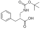 (R)-2-苄基-3-N-叔丁氧羰基氨基丙酸 结构式