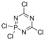2,2,4,6-tetrachloro-2,2-dihydro-1,3,5,2-triazaphosphorine 结构式
