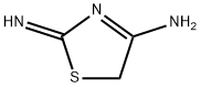 2-Thiazoline, 2-amino-4-imino- 结构式