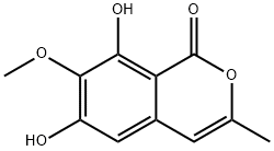 网状菌醇 结构式