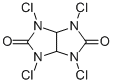 N,N',N'',N'''-TETRACHLOROGLYCOLURIL 结构式