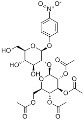 4-Nitrophenyl 2-O-(2,3,4,6-tetra-O-acetyl-b-D-glucopyranosyl)-b-D-glucopyranoside