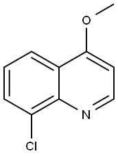 4-METHOXY-8-CHLOROQUINOLINE 结构式