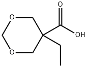 5-ETHYL-1,3-DIOXANE-5-CARBOXYLIC ACID 结构式