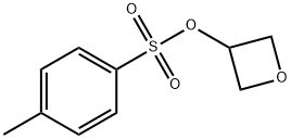 甲苯-4-磺酸氧杂环丁-3-基酯 结构式