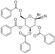 2,3,4,6-TETRA-O-BENZOYL-1-BROMO-1-DEOXY-BETA-D-GLUCOPYRANOSYL CYANIDE