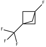 Bicyclo[1.1.1]pentane, 1-fluoro-3-(trifluoromethyl)- (9CI) 结构式