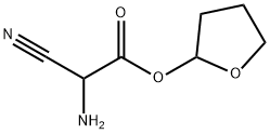 Acetic acid, aminocyano-, tetrahydro-2-furanyl ester (9CI) 结构式