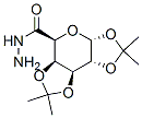 1,2:3,4-DI-O-ISOPROPYLIDENE-ALPHA-D-GALACTURONIC ACID HYDRAZIDE 结构式