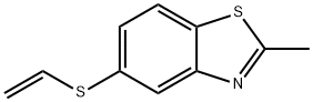 Benzothiazole, 5-(ethenylthio)-2-methyl- (9CI) 结构式