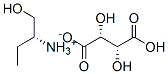 (R)-[1-(hydroxymethyl)propyl]ammonium hydrogen [R-(R*,R*)]-tartrate 结构式