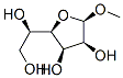 .beta.-D-Mannofuranoside, methyl 结构式