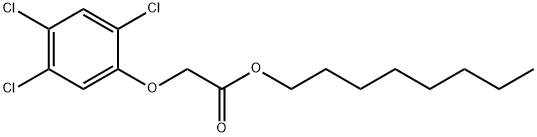 2,4,5-涕酸-1-辛酯 结构式