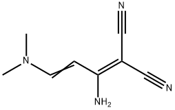 Propanedinitrile, [1-amino-3-(dimethylamino)-2-propenylidene]- (9CI) 结构式